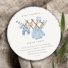 Babykleidung Essential Baby Dusche für niedliche B Einladung