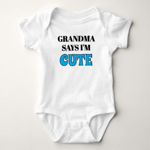 Babykleidung für Enkel von Oma, Süß  Baby Strampler