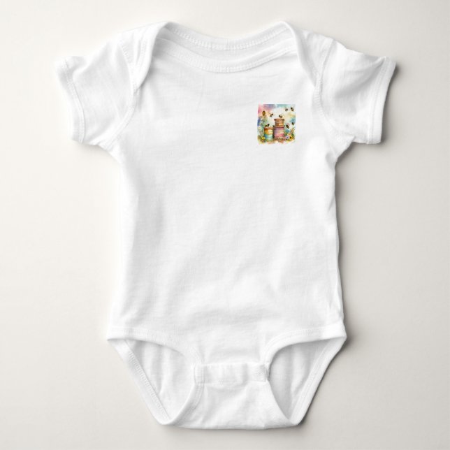 Babykleidung Kleiner Babyanzug T - Shirt (Vorderseite)