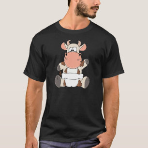 Babykuhkalb mit Windeln T-Shirt