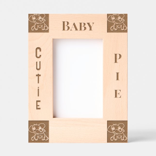 Babylaserrahmen Geätzte Rahmen (Vorderseite)