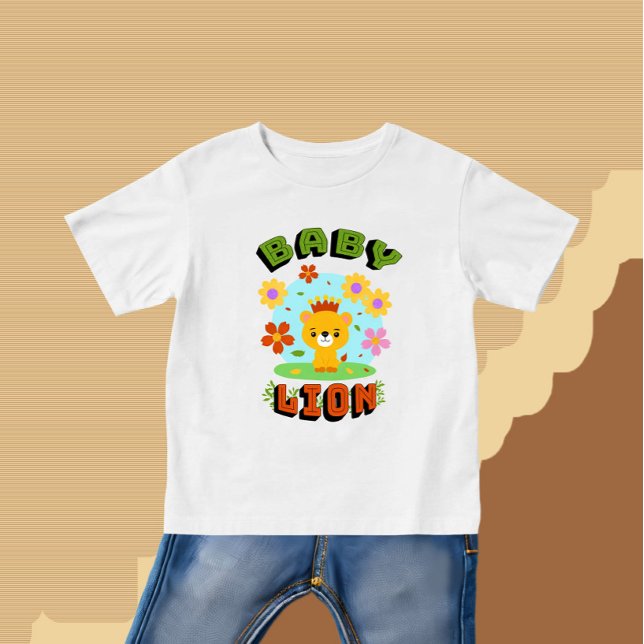 Babylöwe Baby T-shirt (Von Creator hochgeladen)