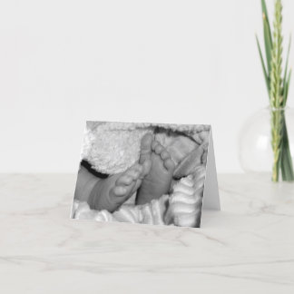 Babynahrung (B&W-Mitteilungskarten) Karte