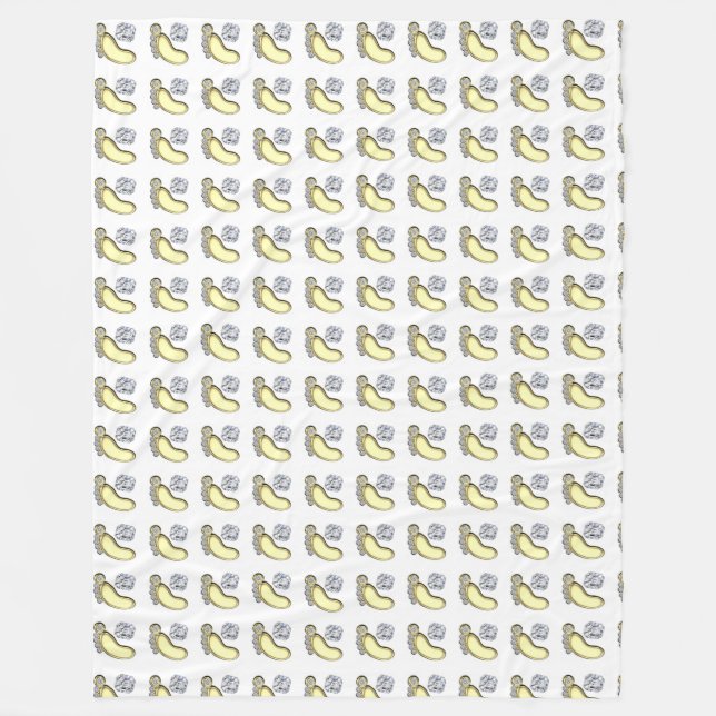 Babynahrung Fleecedecke (Vorderseite)