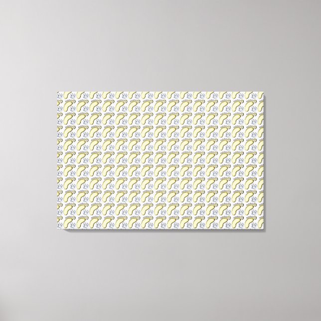 Babynahrung Leinwanddruck (Vorderseite)