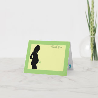 Babyparty danken Ihnen! Dankeskarte