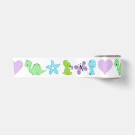 Babyparty-Dinosaurier Satinband