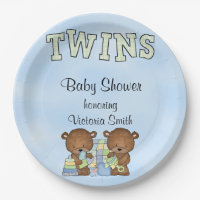 Babyparty-Doppeljungen-Teddybär