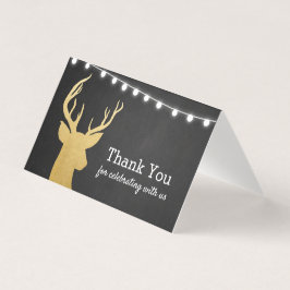 Babyparty | Imitats Gold Foil Antler | Kopfbrett