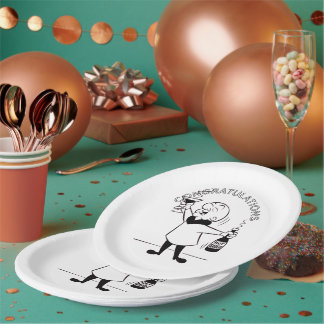 Babyparty-Papierteller individuell anpassbar Pappteller