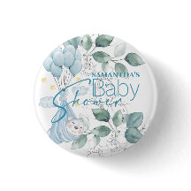 Babyparty. Schlafen Baby Bear Blue.
