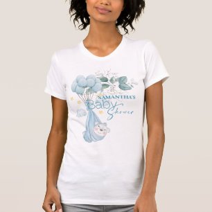 Babyparty. Schlafen Baby Bear Blue. T-Shirt