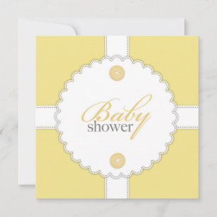 Babyparty-zahnmedizinische flache Einladung