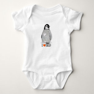 BabyPenguinherz I Liebevatit-shirt Baby Strampler
