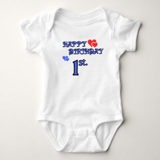 Baby's 1. Geburtstag Bodysuit Baby Strampler