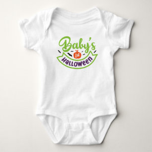 Baby's 1. Halloween  Baby Strampler