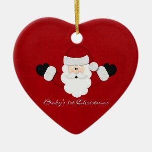 Babys 1. Weihnachten Keramik Ornament