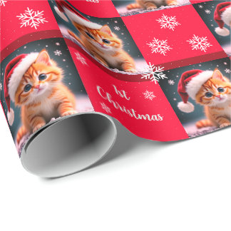 Babys 1. Weihnachten Niedlich Geschenkpapier
