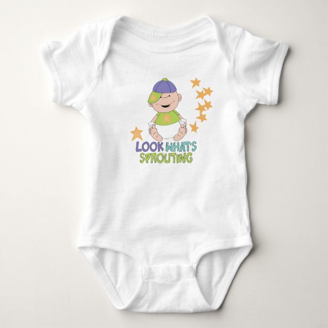 Baby's #7 Säugling Strampler (Vorderseite)