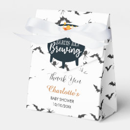 Babys brauen Halloween-Hexendusche Geschenkschachtel