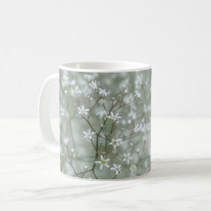 Baby's Breath Pflanze Blumenfoto mit individuellem Kaffeetasse