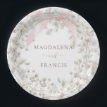 baby's breath | wedding pappteller<br><div class="desc">wedding paper plates</div>