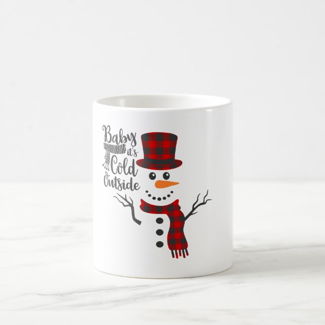 Baby's Cold Outdoor Snowman Tasse (Mittel)
