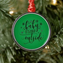 Baby's Cold Outdoor Weihnachtsdekoration Ornament Aus Metall