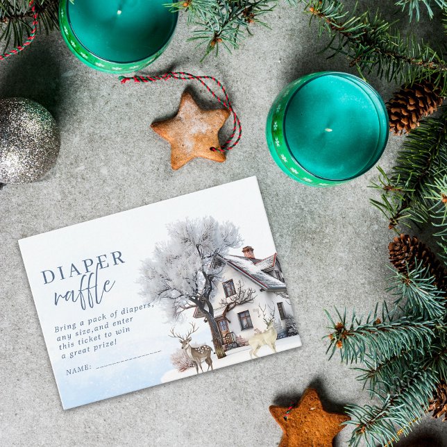 Baby's Cold Outdoor Winter Adventure Mountain Begleitkarte (Von Creator hochgeladen)