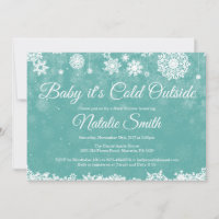 Baby's Cold Outdoor Winter Aqua Babydusche