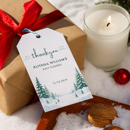 Baby's Cold Outdoor Winter Baby Dusche Party Geschenkanhänger