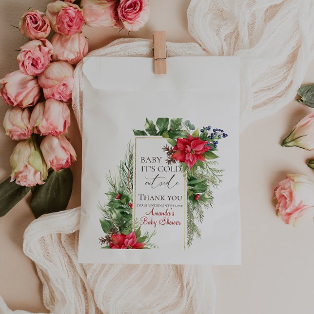 Baby's Cold Outdoor Winter Baby Duschgeschenk Geschenktütchen (Von Creator hochgeladen)