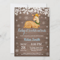 Baby's Cold Outdoor Winter Deer Boy Baby Dusche