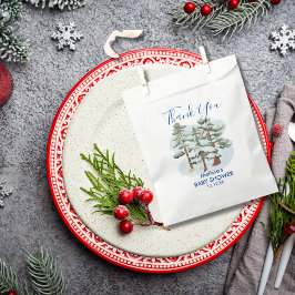 Baby's Cold Outdoor Winterschnee vielen Dank Geschenktütchen