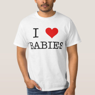 Babys des Herz-I <3 gegen die Abtreibung T-Shirt