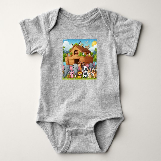 Baby's erste Arche Baby Strampler (Vorderseite)