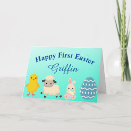 BABYS ERSTE OSTERFALLE Grußkarte Karte