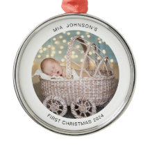 Babys Erste Weihnachtsschmuck