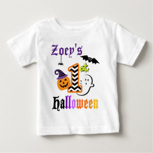 Babys erstes Halloween-Shirt w Pumpkin Baby T-shirt