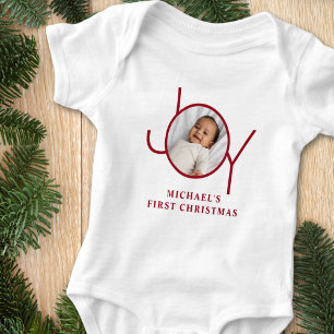 Baby's erstes Weihnachten Baby Strampler