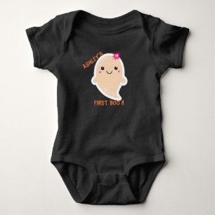 Baby's First Boo Halloween Costume Bodysuit-Kawaii Baby Strampler