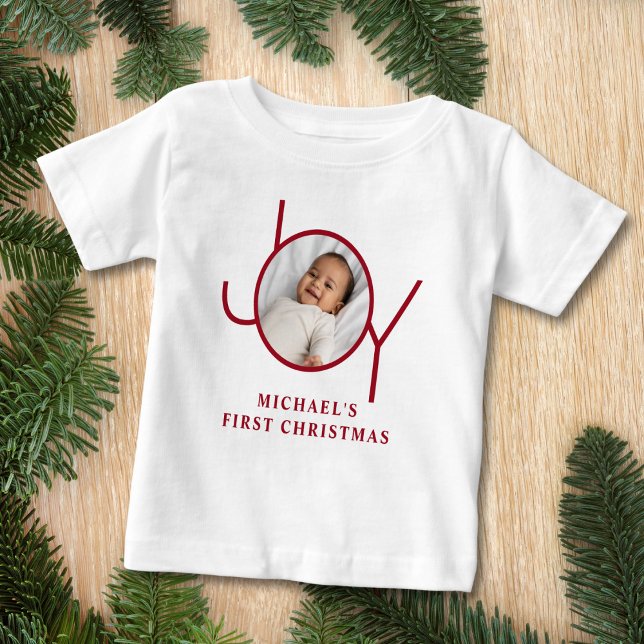 Baby's First Christmas  Baby T-shirt (Von Creator hochgeladen)