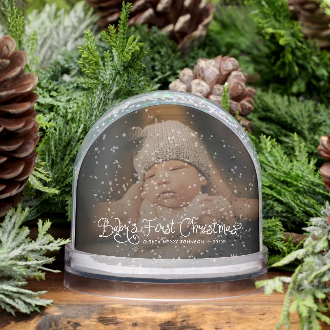 Babys First Christmas  Photo  Schneekugeln (Winter)