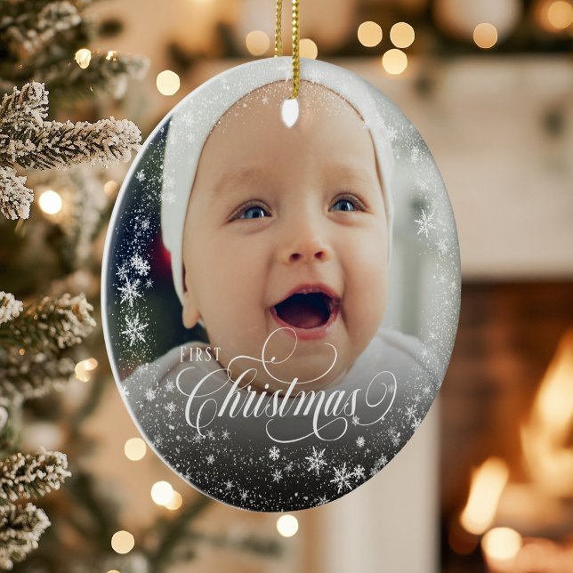 Baby's First Christmas Snowflake Ornament (Von Creator hochgeladen)