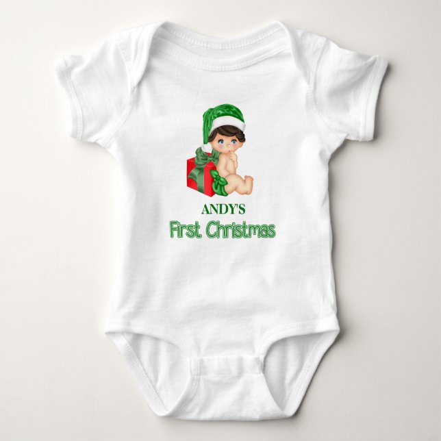 Baby's First Christmas T - Shirt (Vorderseite)