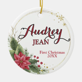 Baby's First Christmas Tree Ornament