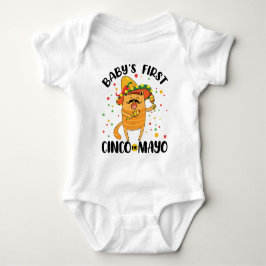 Baby's First Cinco de Mayo Baby Strampler