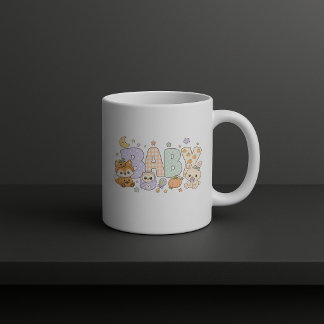 Baby's First Halloween Buchstabenblock Kaffeetasse