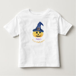 Baby's First Halloween Jack O'Lantern Kleinkind T-shirt