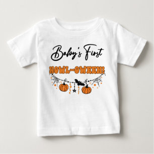 Baby's First Howl-ween! Baby T-shirt